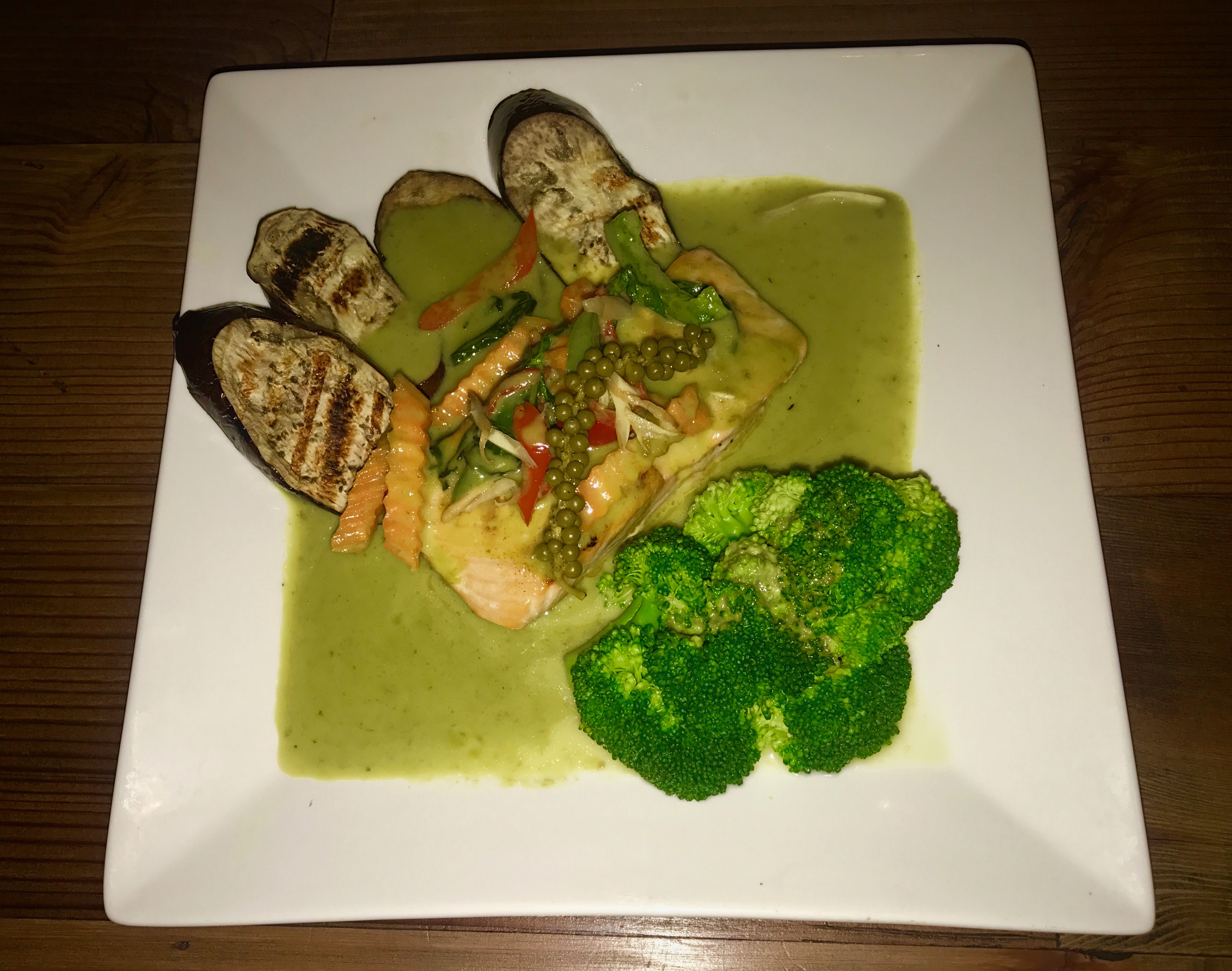 Salmon Green Curry